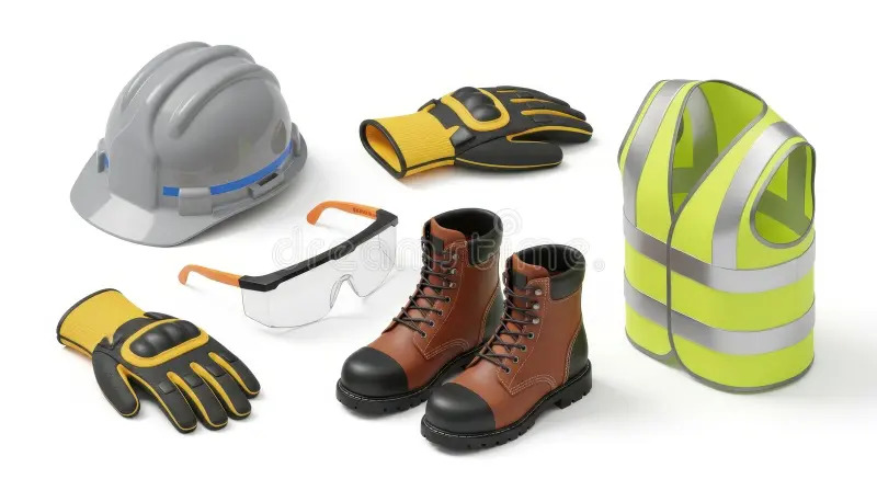 Casques couleurs variées