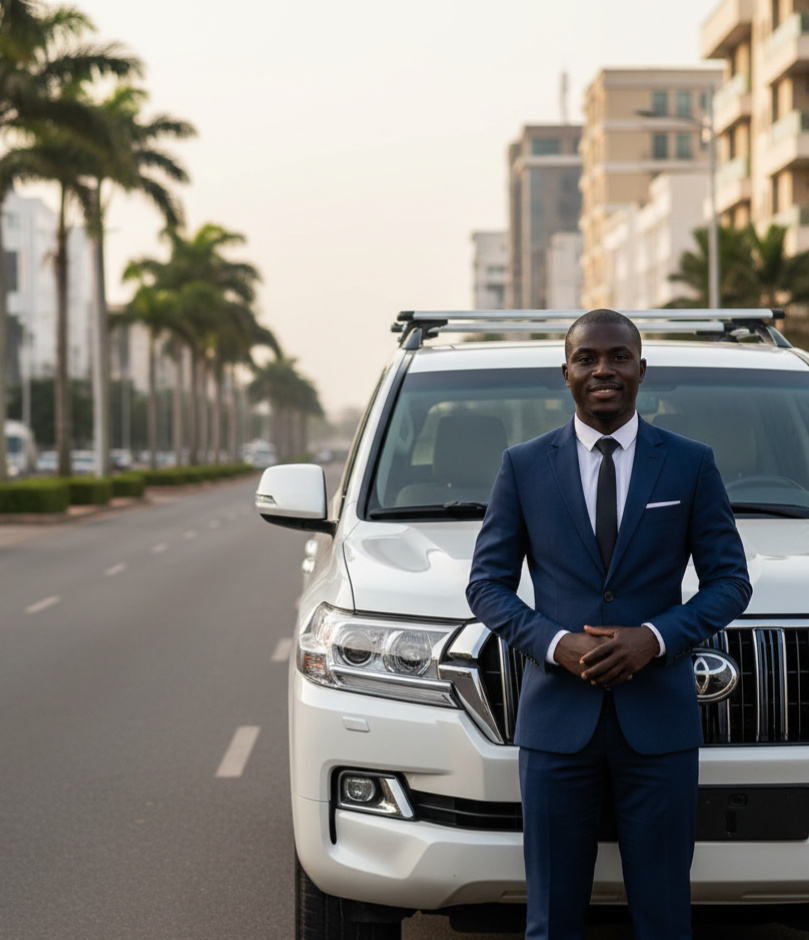 Chauffeur professionnel Toyota Cameroun